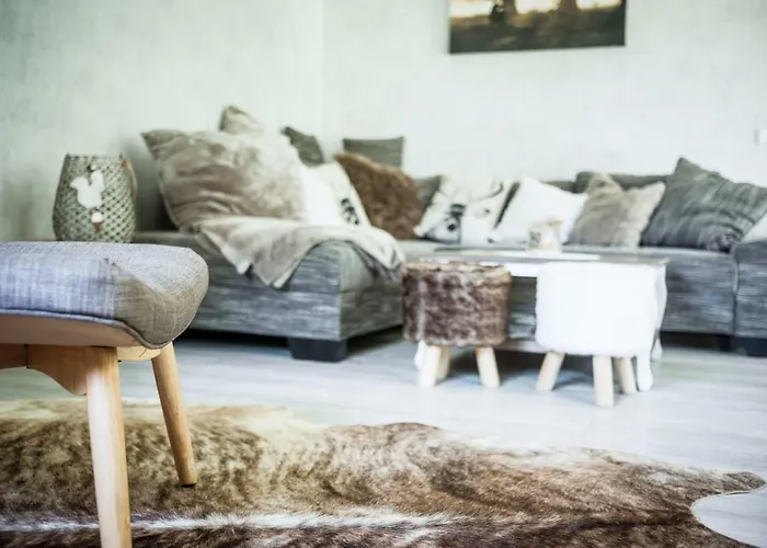 Nyaraló Huettenflair Am Mit Kamin *