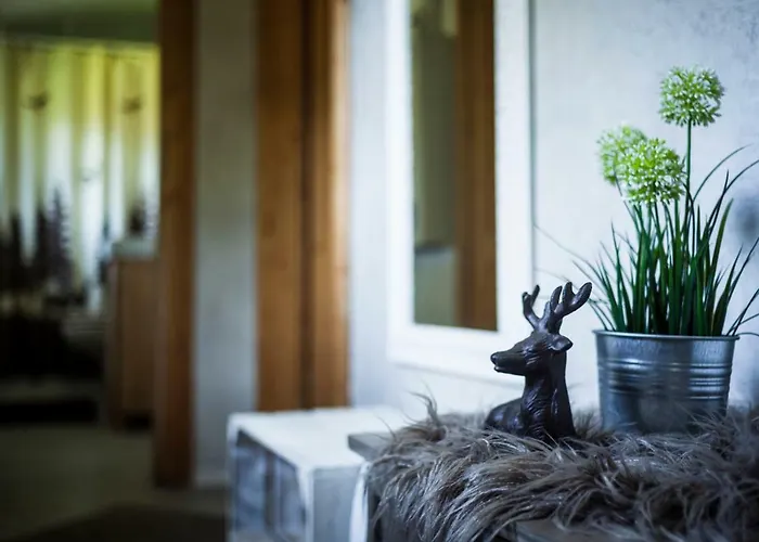 Nyaraló Huettenflair Am Mit Kamin *